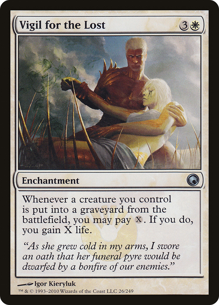 Vigil for the Lost (SOM-026) [Scars of Mirrodin]