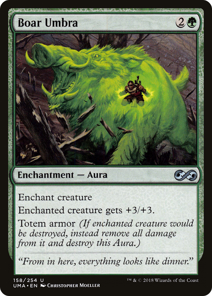 Boar Umbra (UMA-158) [Ultimate Masters]