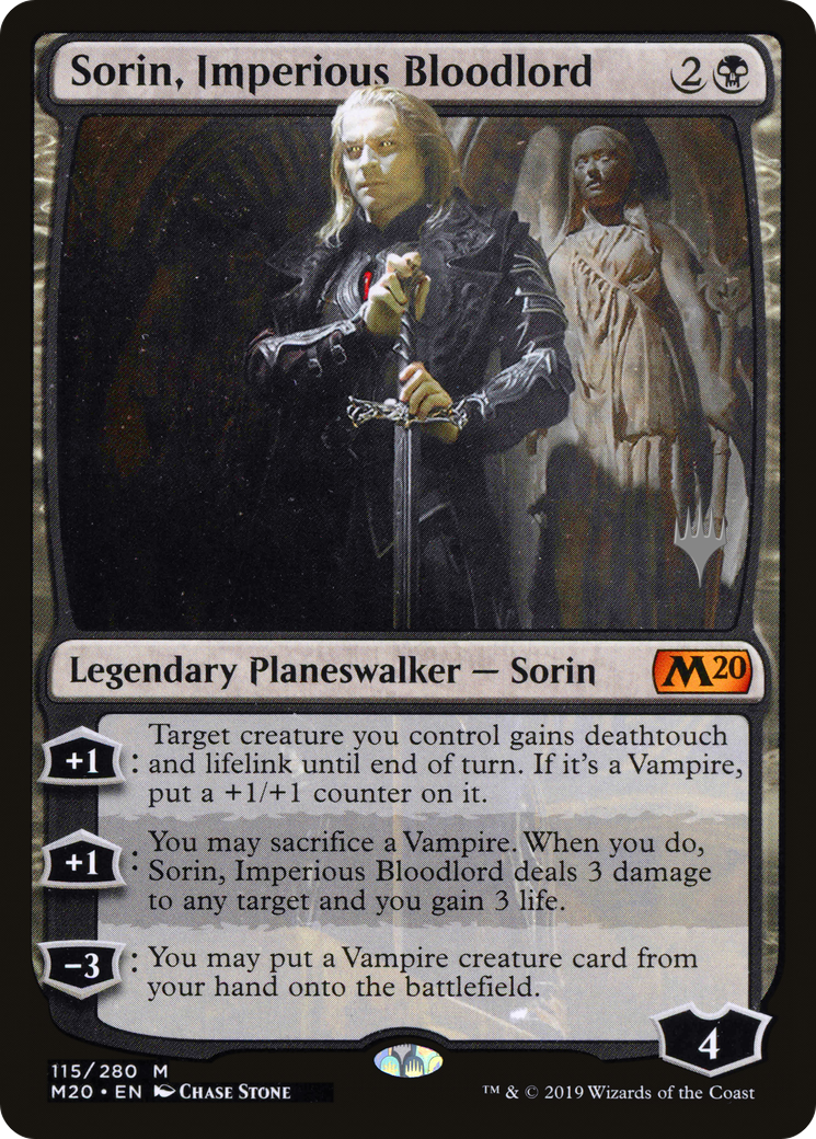 Sorin, Imperious Bloodlord (PPM20-115P) [Promo Pack: Core Set 2020 Promos]
