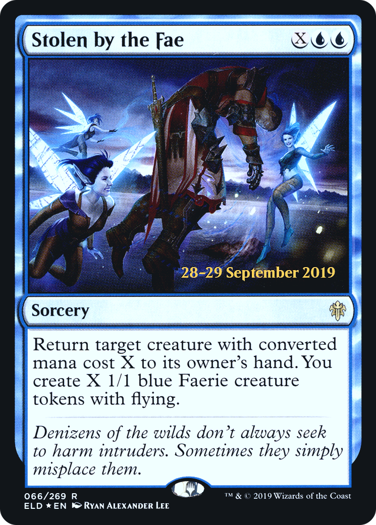 Stolen by the Fae (PRE-66S) [Throne of Eldraine Promos] Foil