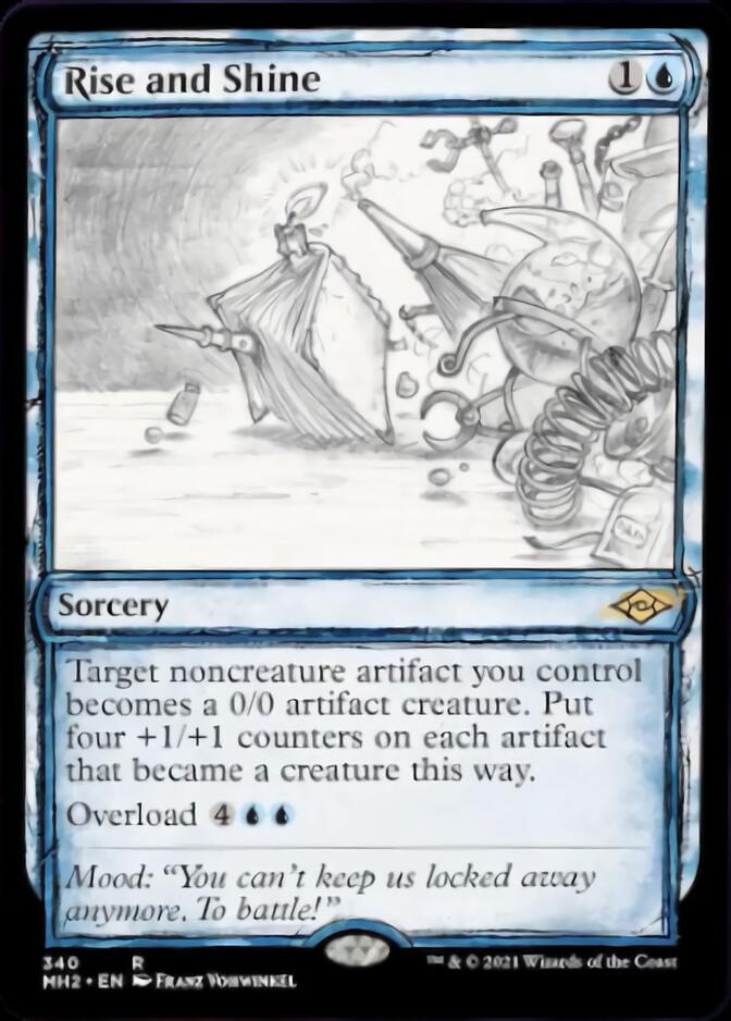 Rise and Shine (MH2-340) [Modern Horizons 2]: (Showcase) Foil