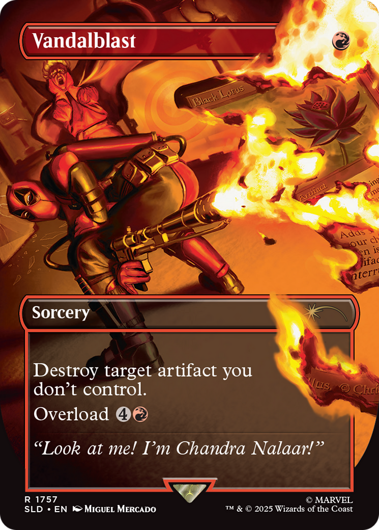 Vandalblast (SLD-1757) [Secret Lair Drop] (Borderless)