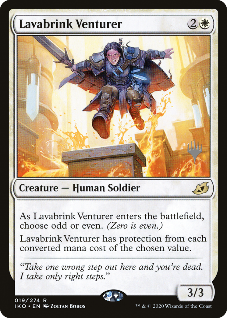 Lavabrink Venturer (PPIKO-19P) [Ikoria: Lair of Behemoths Promos]