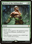 Return of the Wildspeaker (PPELD-172P) [Promo Pack: Throne of Eldraine Promos]