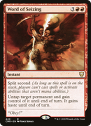Word of Seizing (CMR-420) [Commander Legends]