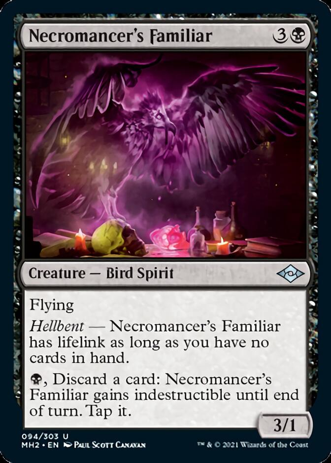 Necromancer's Familiar (MH2-094) [Modern Horizons 2] Foil