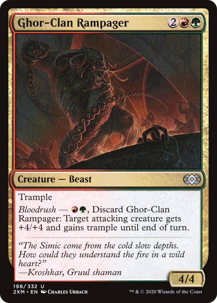 Ghor-Clan Rampager (2XM-198) [Double Masters]
