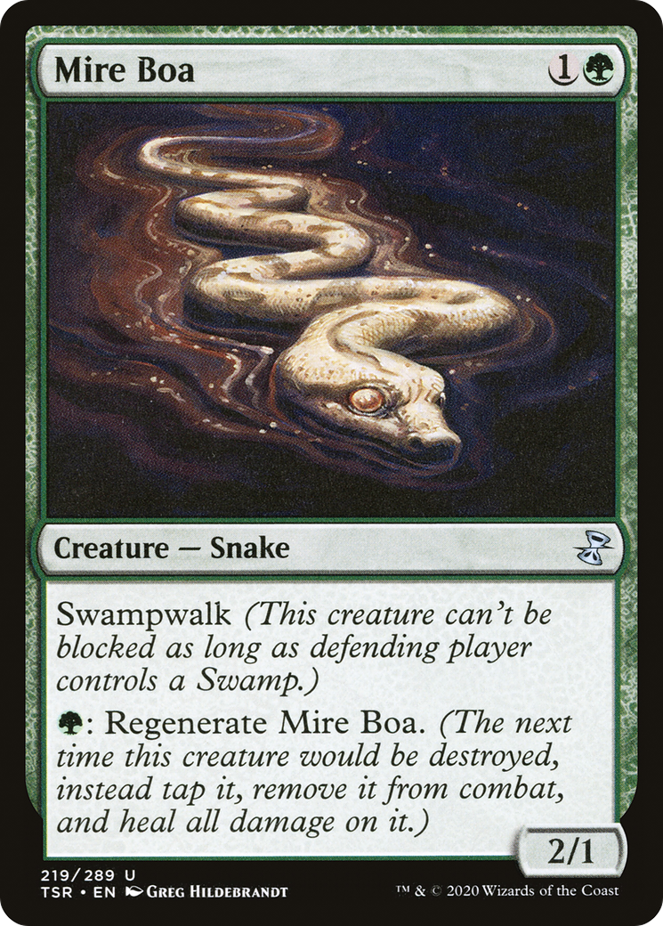 Mire Boa (TSR-219) [Time Spiral Remastered] Foil