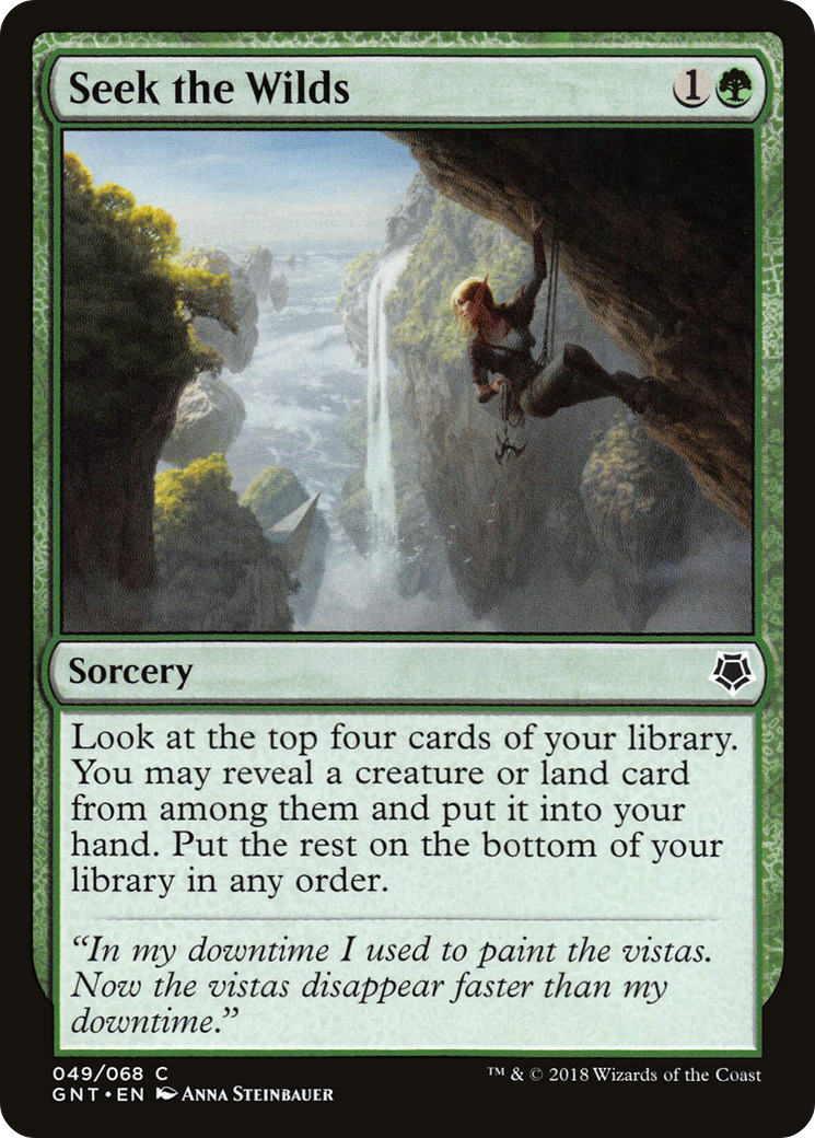 Seek the Wilds (GNT-049) [Game Night]