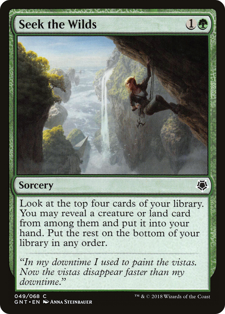 Seek the Wilds (GNT-049) [Game Night]
