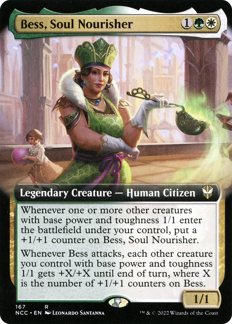 Bess, Soul Nourisher (Extended Art) (NCC-167) [New Capenna Commander]