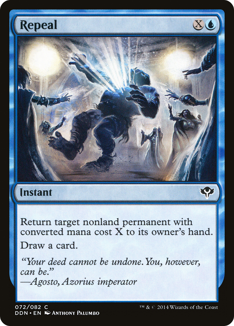 Repeal (DDN-072) [Duel Decks: Speed vs. Cunning]
