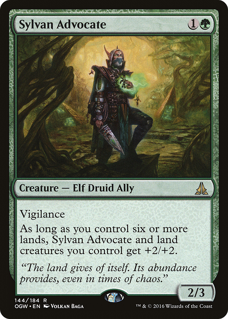 Sylvan Advocate (OGW-144) [Oath of the Gatewatch]