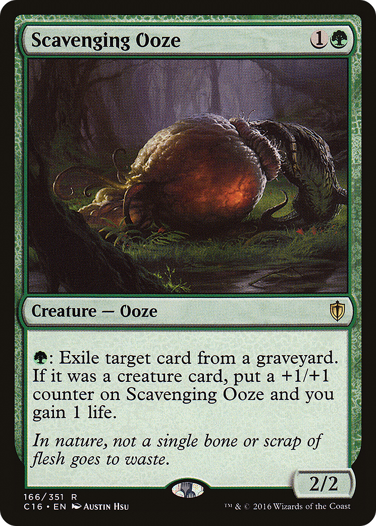 Scavenging Ooze (C16-166) [Commander 2016]