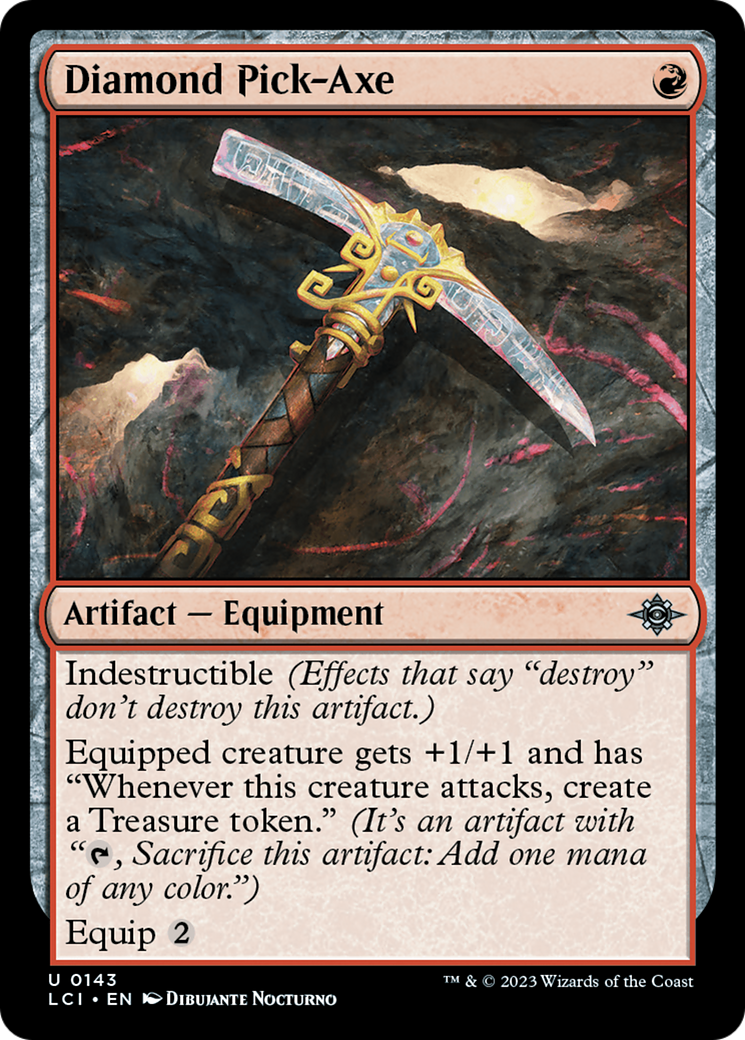 Diamond Pick-Axe (LCI-143) [The Lost Caverns of Ixalan] Foil