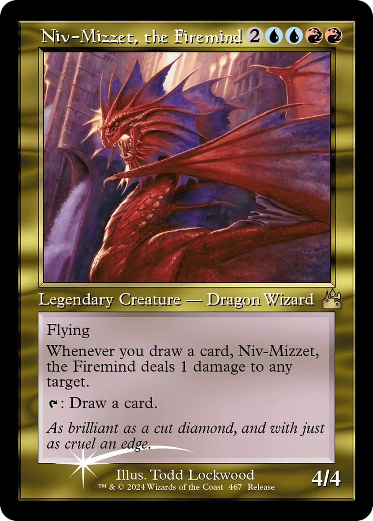 Niv-Mizzet, the Firemind (LARP-467) [Ravnica Remastered] Foil