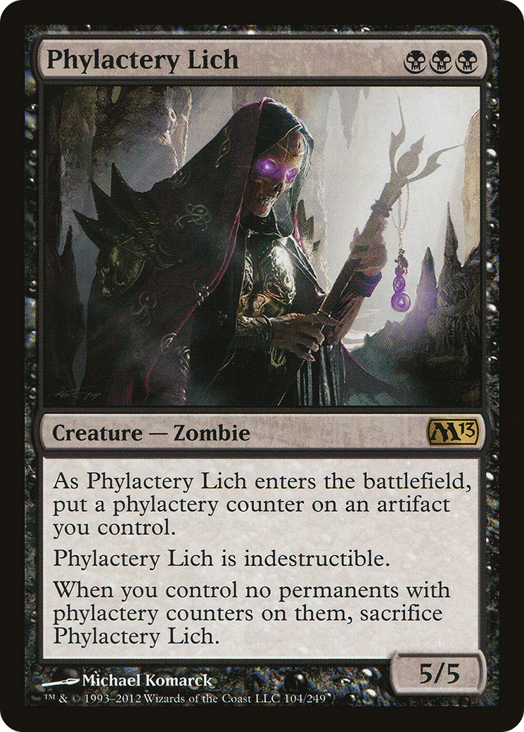 Phylactery Lich (M13-104) [Magic 2013]