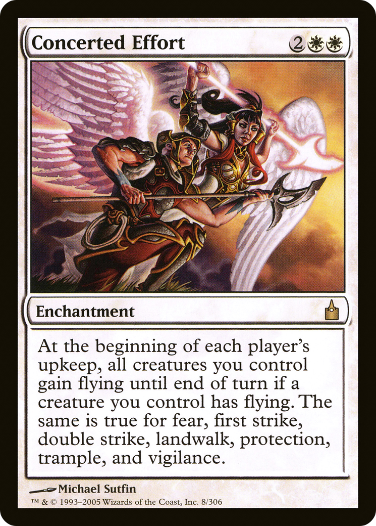 Concerted Effort (RAV-008) [Ravnica: City of Guilds] Foil