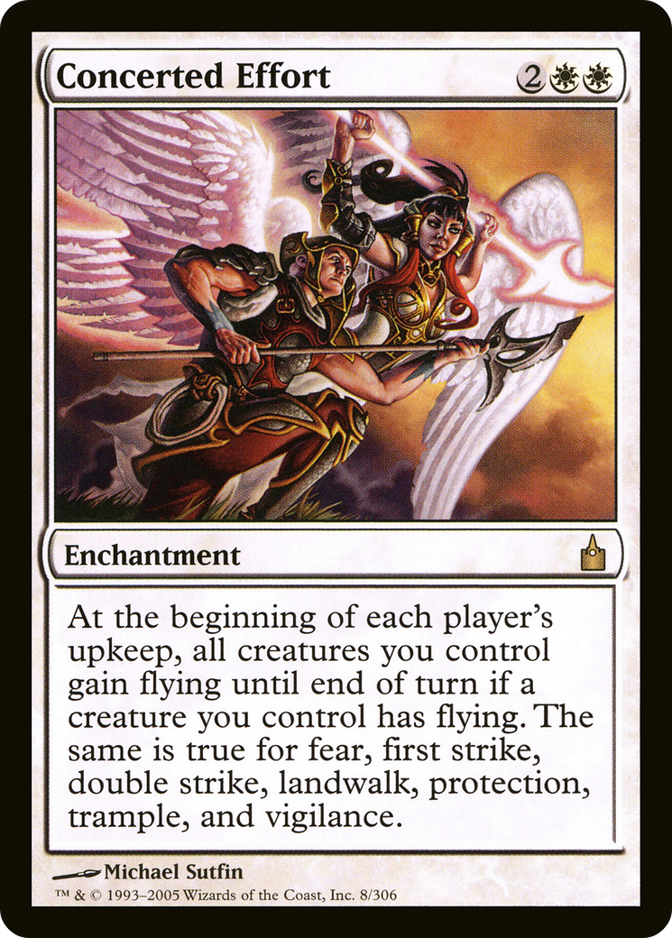 Concerted Effort (RAV-008) [Ravnica: City of Guilds]