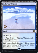 Adarkar Wastes (PRE-243) [Dominaria United Promos] Foil