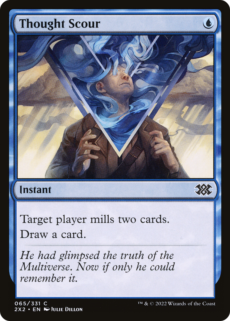 Thought Scour (2X2-065) [Double Masters 2022] Foil