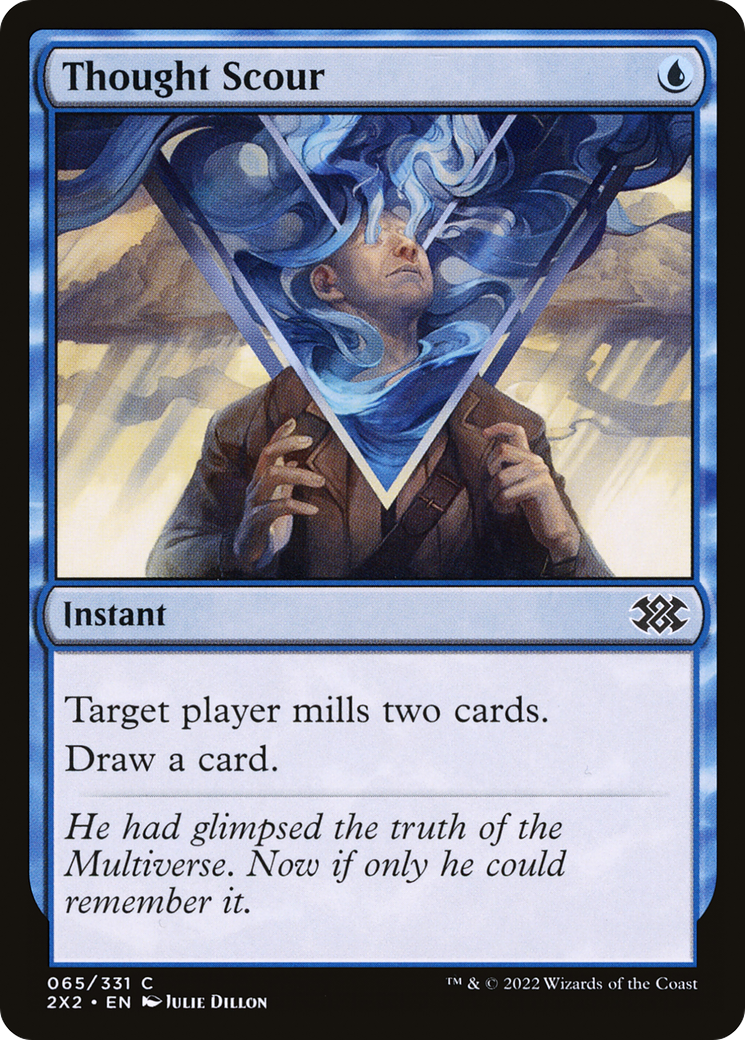 Thought Scour (2X2-065) [Double Masters 2022] Foil