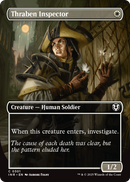 Thraben Inspector (Borderless) (INR-301) [Innistrad Remastered] Foil