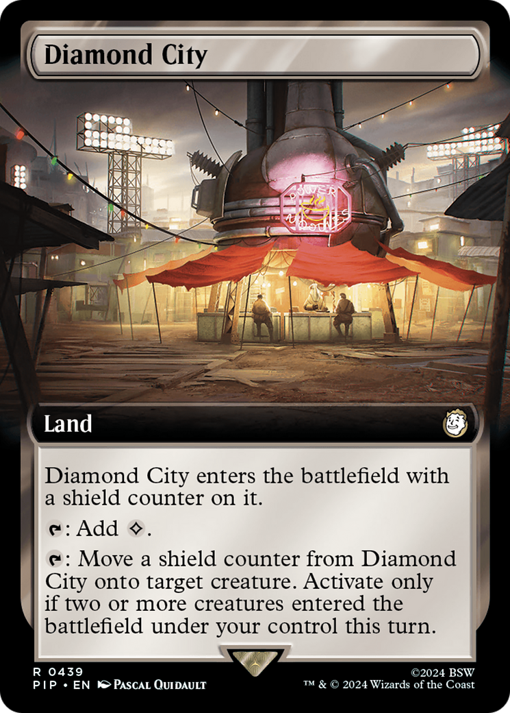 Diamond City (PIP-439) [Fallout]: (Extended Art)