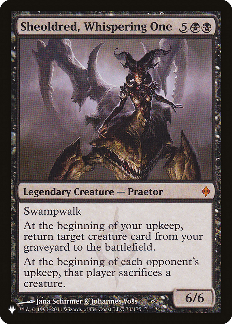 Sheoldred, Whispering One (LIST-NPH-73) [The List]
