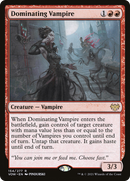 Dominating Vampire (VOW-154) [Innistrad: Crimson Vow] Foil