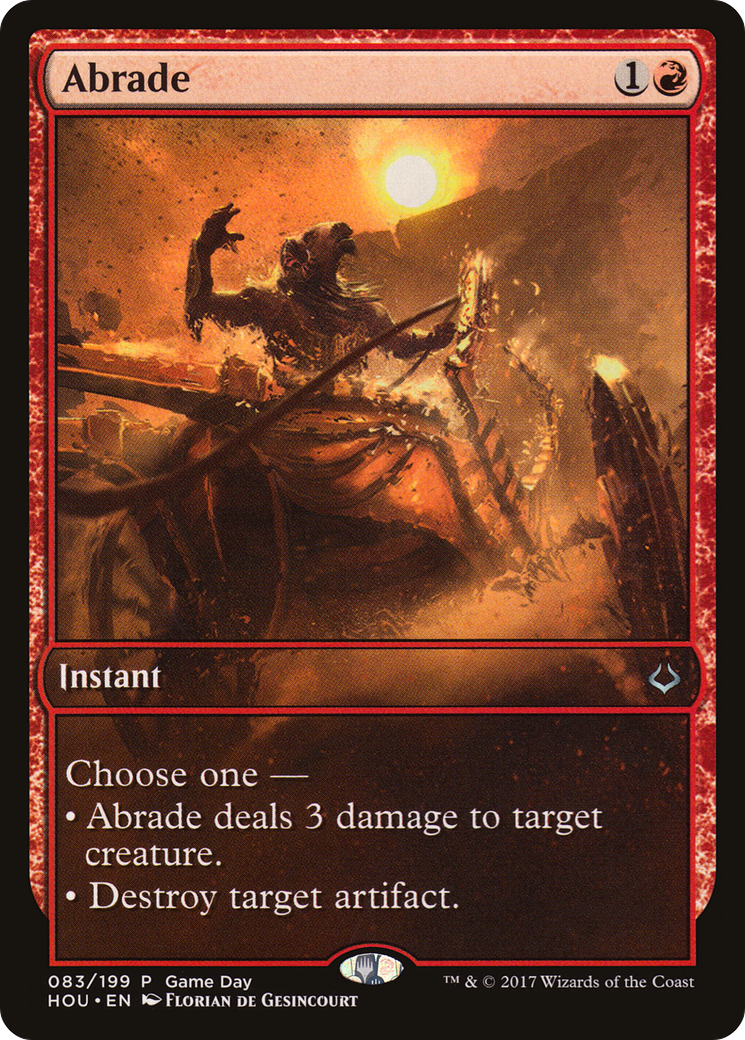 Abrade (GAME-083) [Hour of Devastation Promos]
