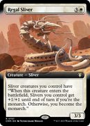 Regal Sliver (CMM-757) [Commander Masters]: (Extended Art)