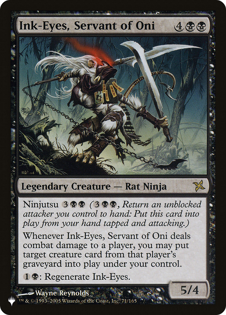 Ink-Eyes, Servant of Oni (LIST-BOK-71) [The List]