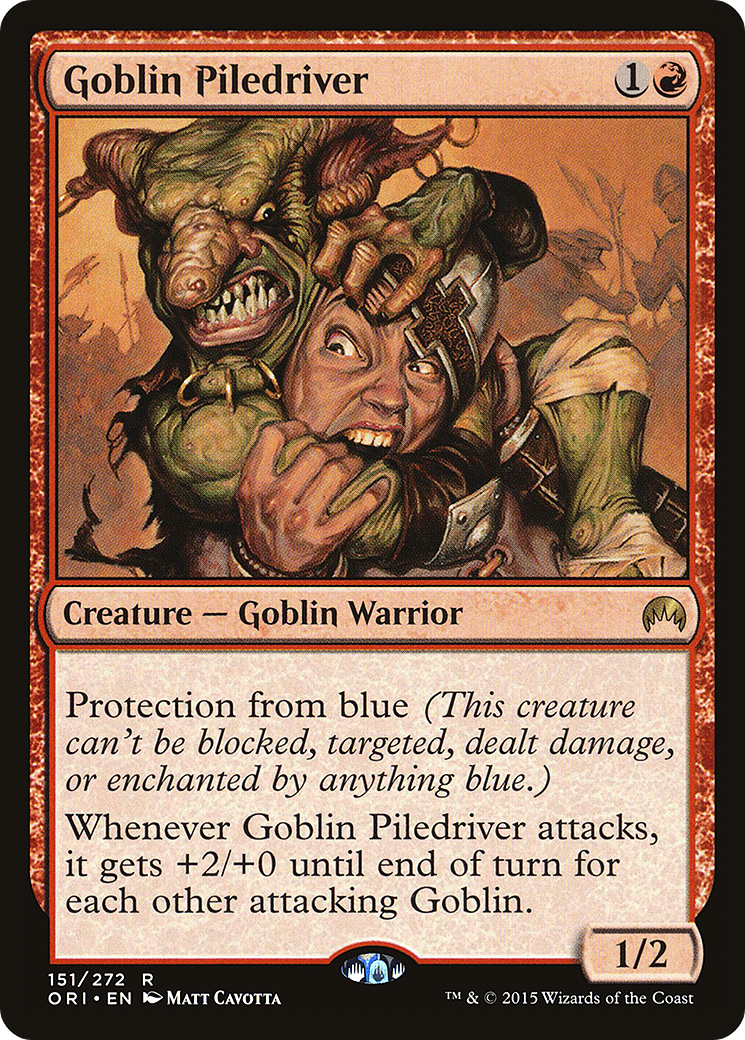 Goblin Piledriver (ORI-151) [Magic Origins]