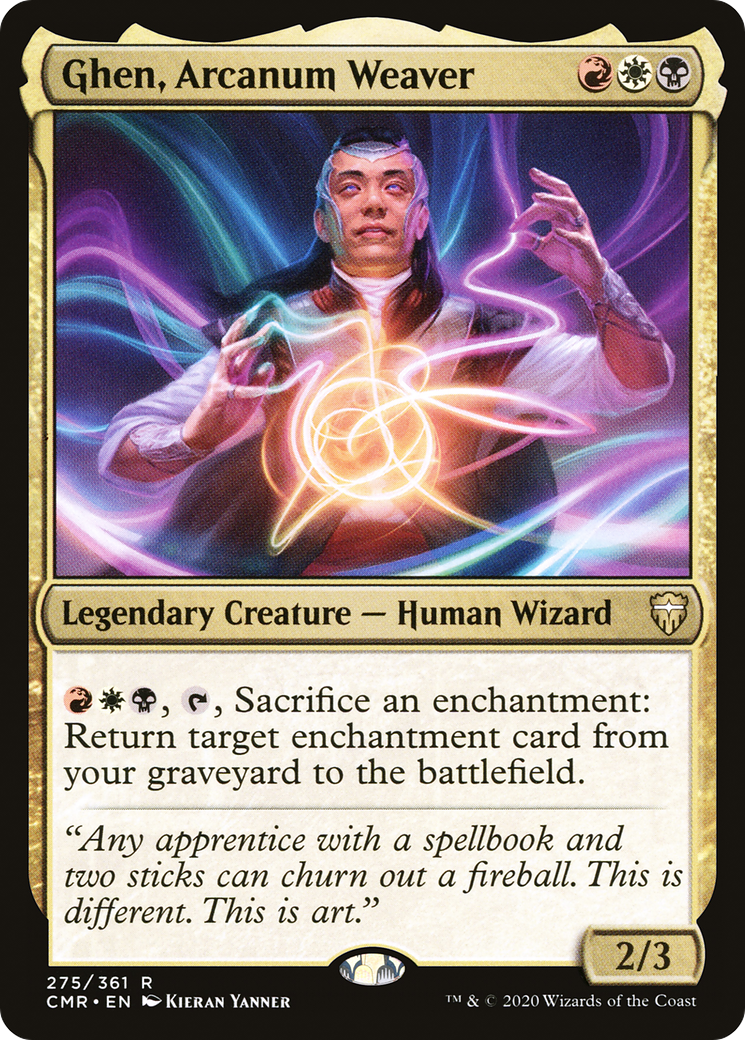 Ghen, Arcanum Weaver (CMR-275) [Commander Legends]