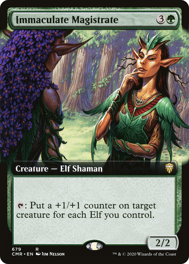 Immaculate Magistrate (Extended Art) (CMR-679) [Commander Legends]