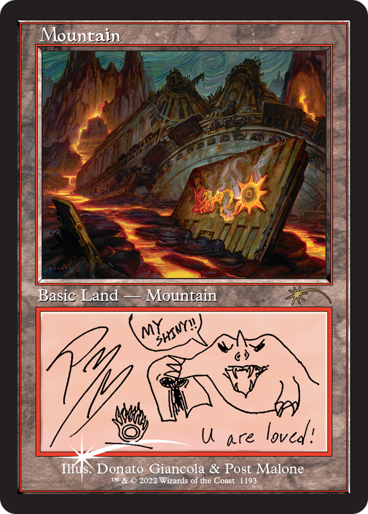 Mountain (SLD-1193) [Secret Lair Drop] Foil