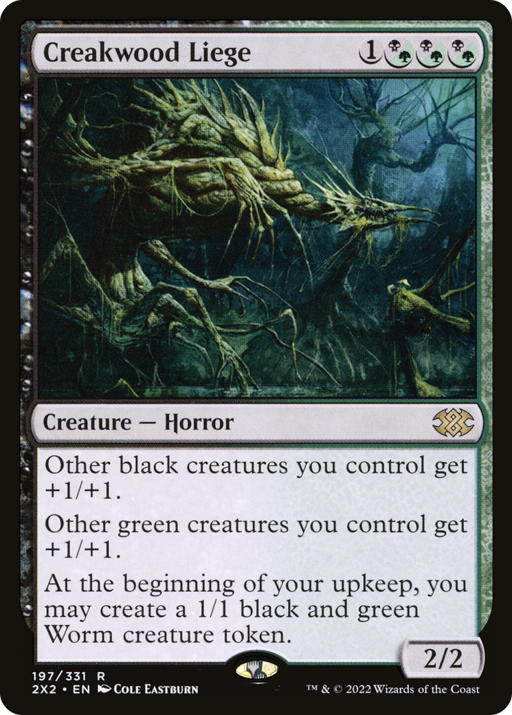 Creakwood Liege (2X2-197) [Double Masters 2022]