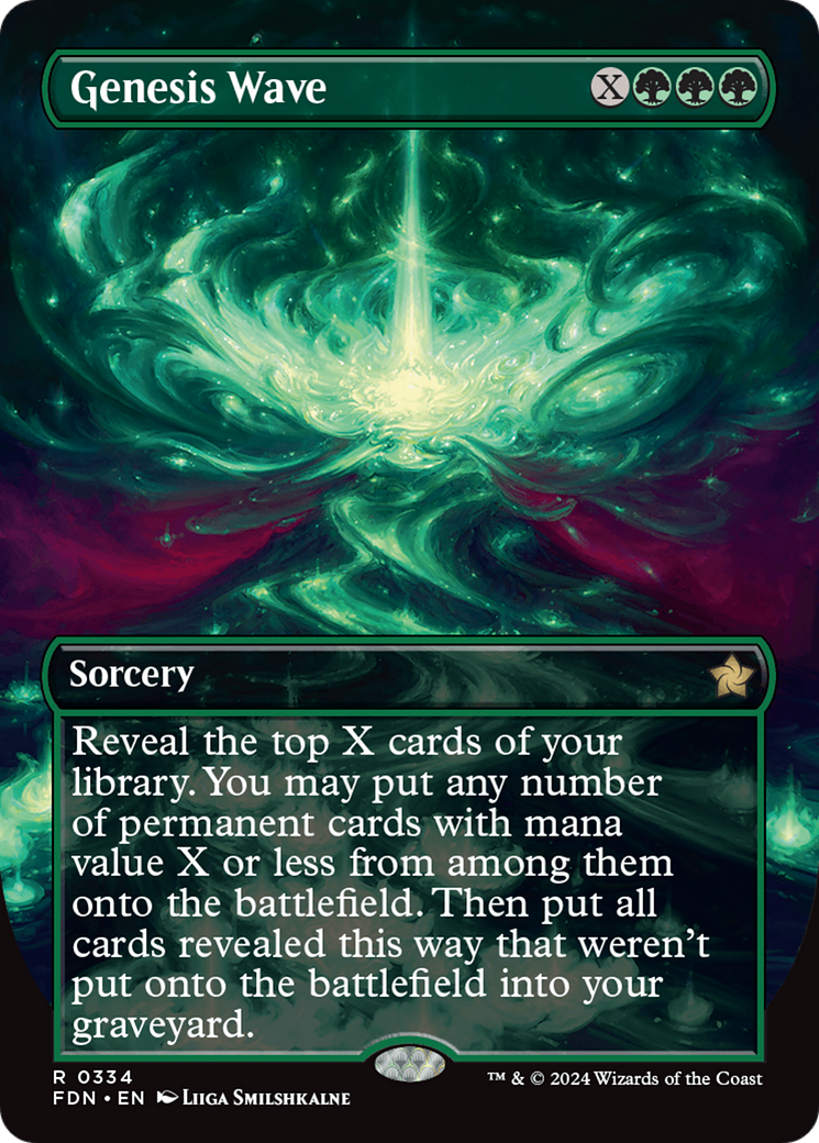 Genesis Wave (FDN-334) [Foundations] (Borderless)