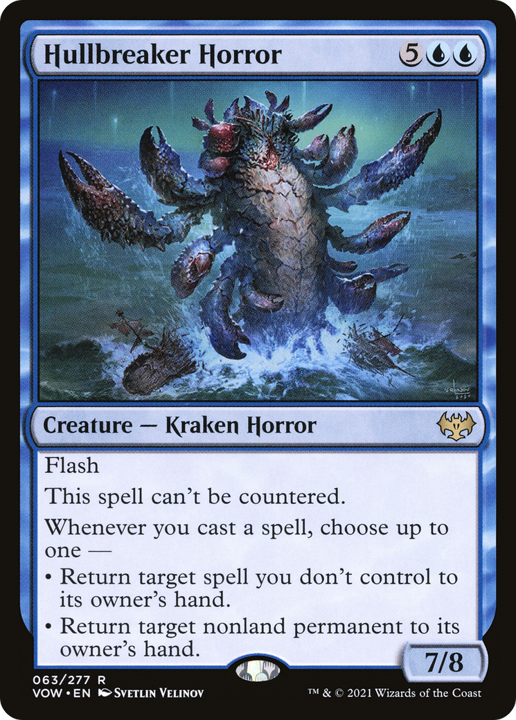 Hullbreaker Horror (VOW-063) [Innistrad: Crimson Vow]