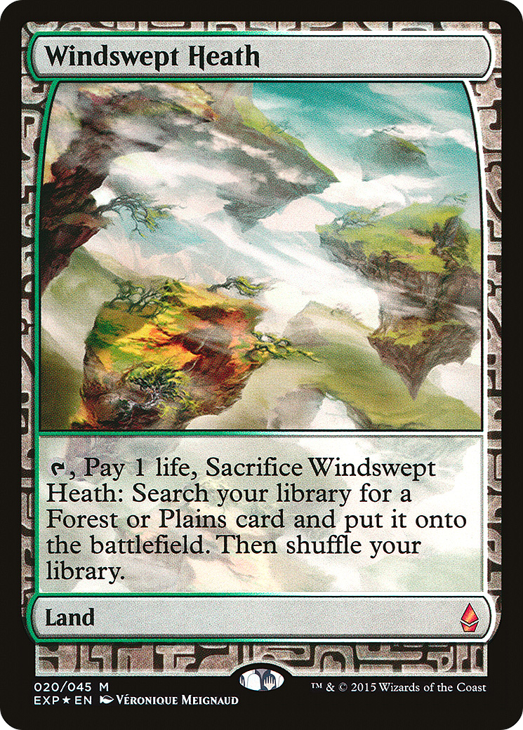 Windswept Heath (EXP-020) [Zendikar Expeditions] Foil