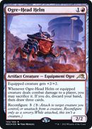 Ogre-Head Helm (PRE-155) [Kamigawa: Neon Dynasty Promos] Foil