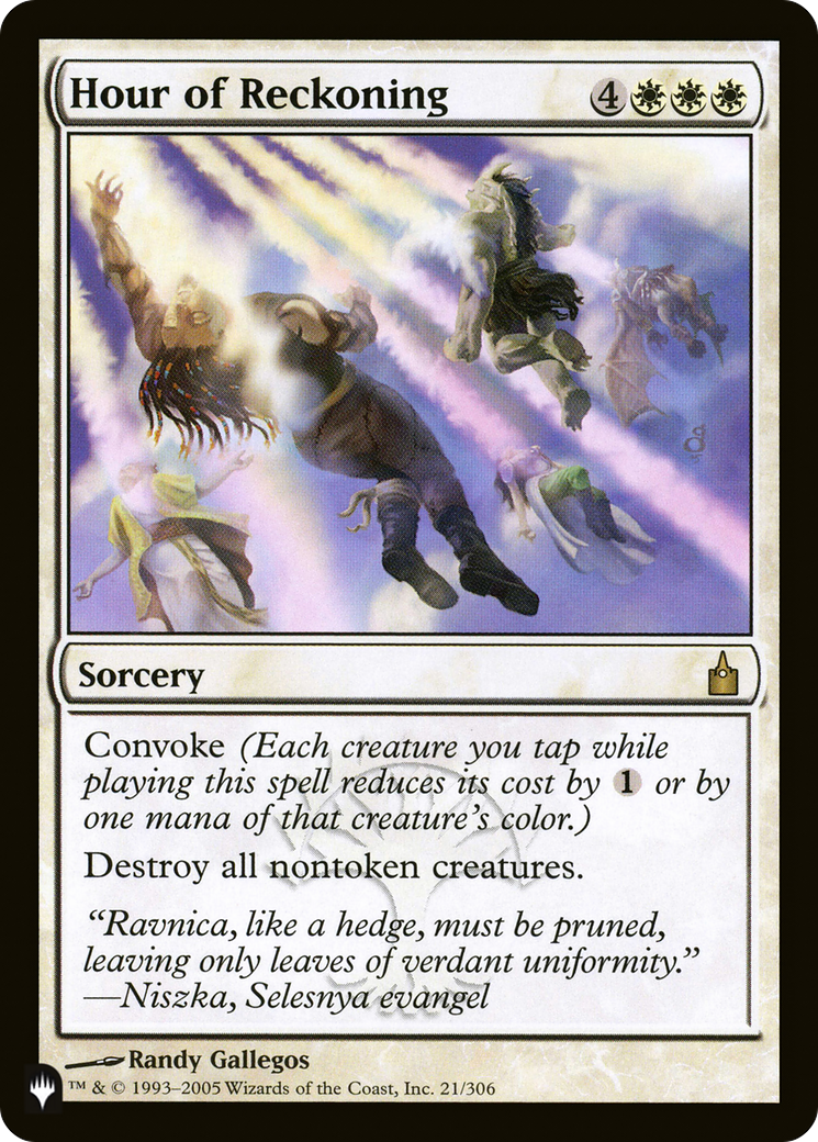 Hour of Reckoning (LIST-RAV-21) [The List]