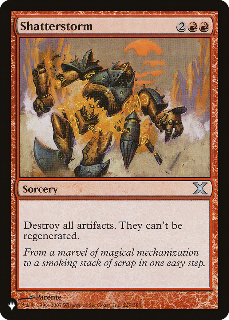 Shatterstorm (LIST-10E-229) [The List]