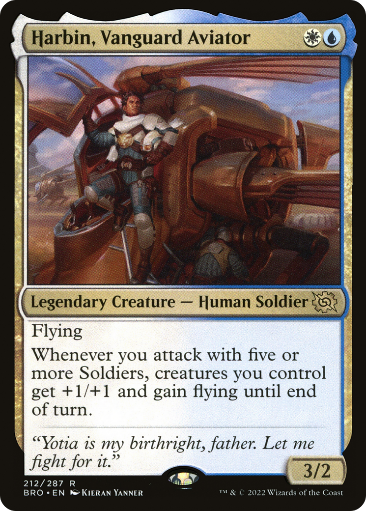 Harbin, Vanguard Aviator (BRO-212) [The Brothers' War]