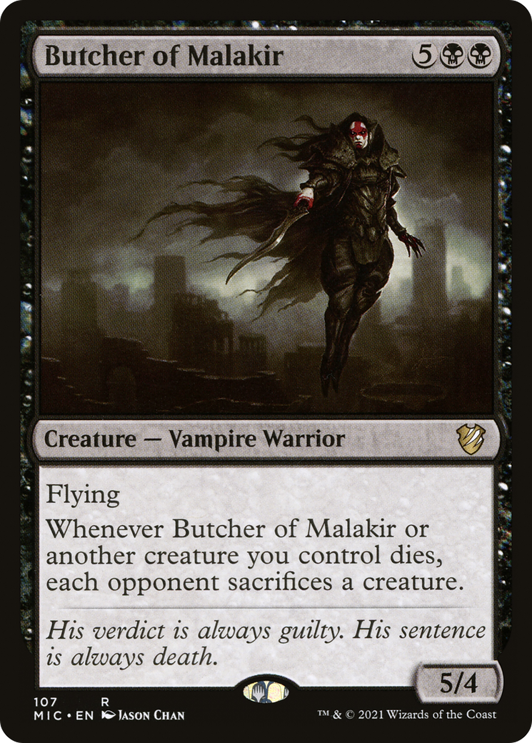 Butcher of Malakir (MIC-107) [Midnight Hunt Commander]