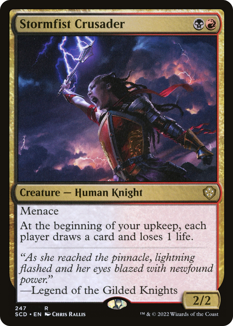 Stormfist Crusader (SCD-247) [Starter Commander Decks]