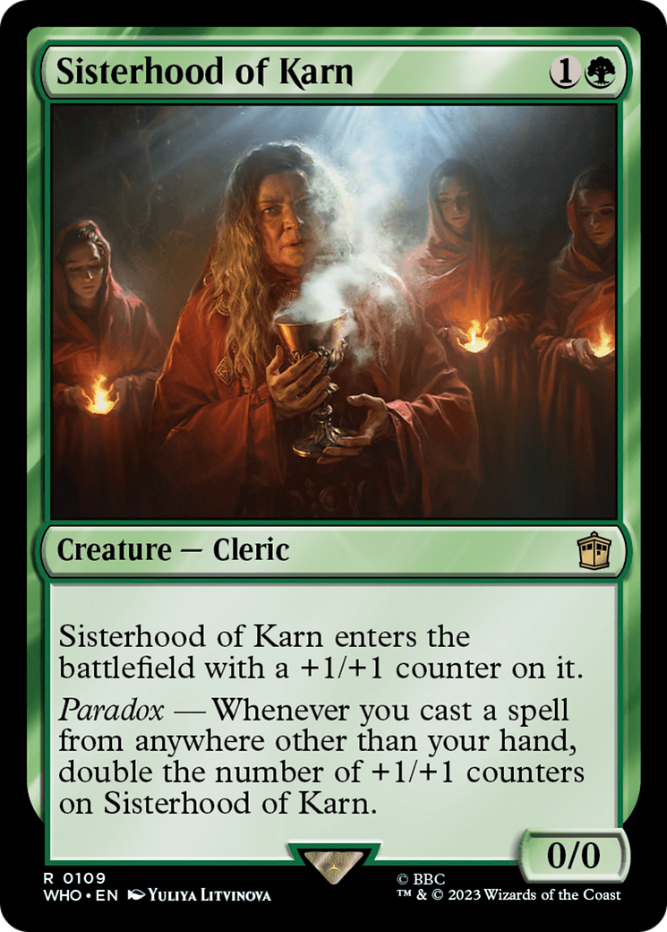 Sisterhood of Karn (WHO-109) [Doctor Who]