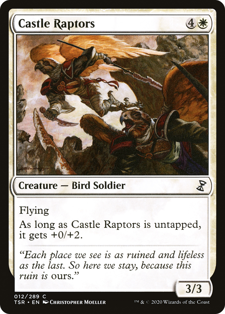 Castle Raptors (TSR-012) [Time Spiral Remastered] Foil
