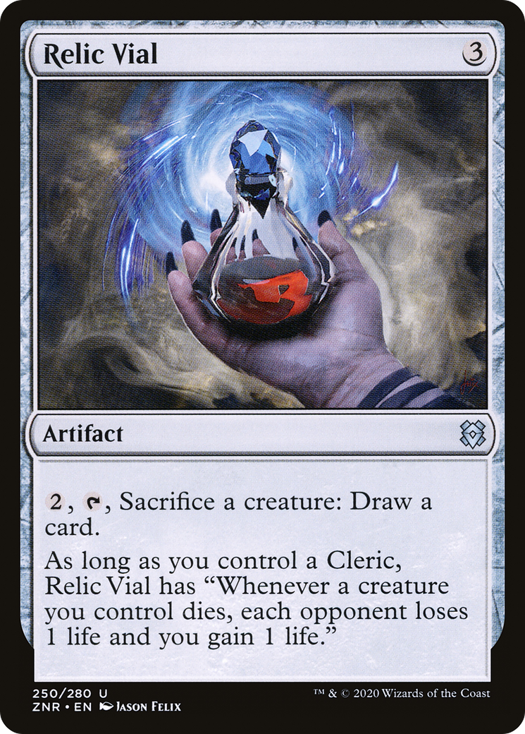 Relic Vial (ZNR-250) [Zendikar Rising]